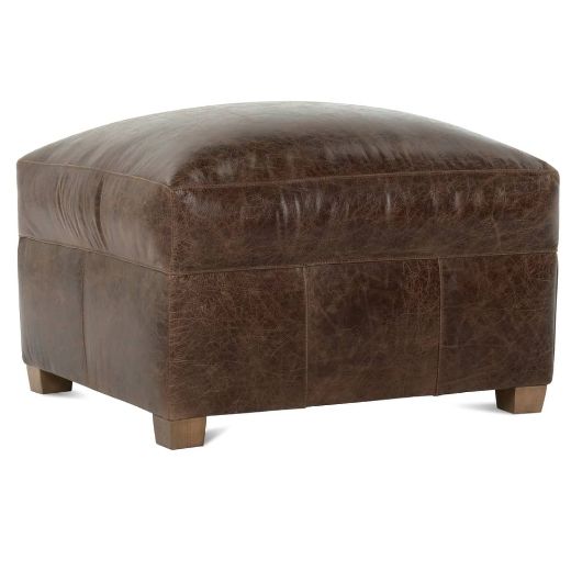 Picture of Lilah Leather Ottoman